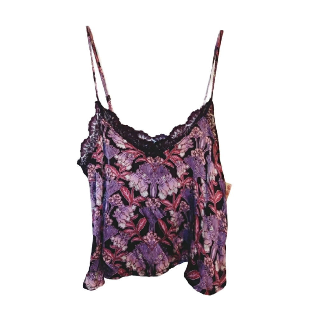 3/$25 Xhilaration Lace‎ Trim Sleepwear Medium Top